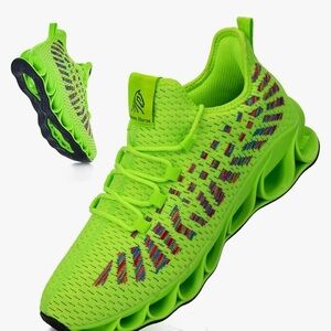 Dream horse steel toes lime green safety shoes. Very comfortable size 6.5.